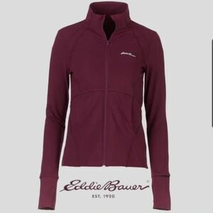 Eddie Bauer lightweight jacket with thumb holes- NWT size medium